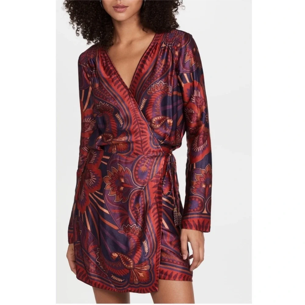 Farm Rio Macaw Arabesque Mini Dress - Picture 4 of 11